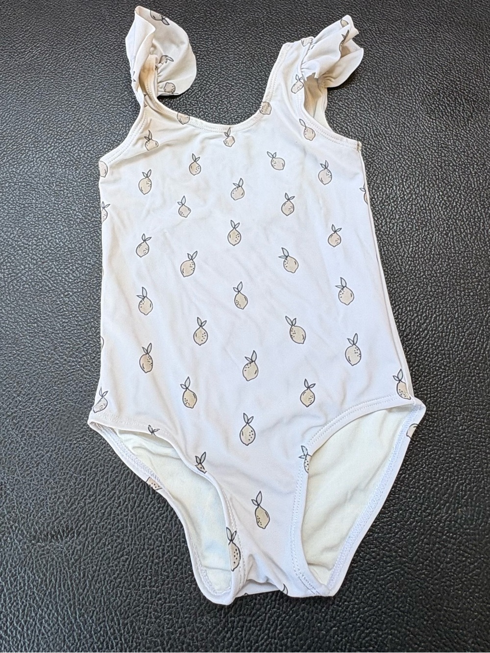 Rylee and Cru girls lemon bathing suit